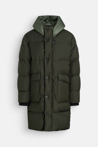 HANDSTICH Daunenmantel 'Preston' oliv