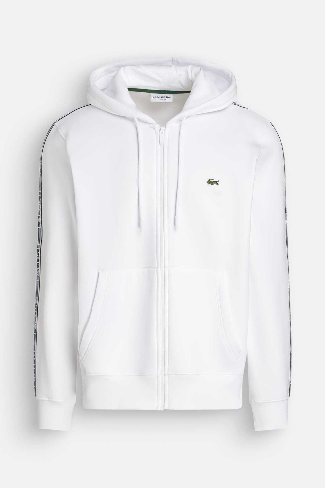 LACOSTE Sweatjacke weiß, Bild 1