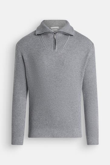 DANIELE FIESOLI Strick-Troyer grau