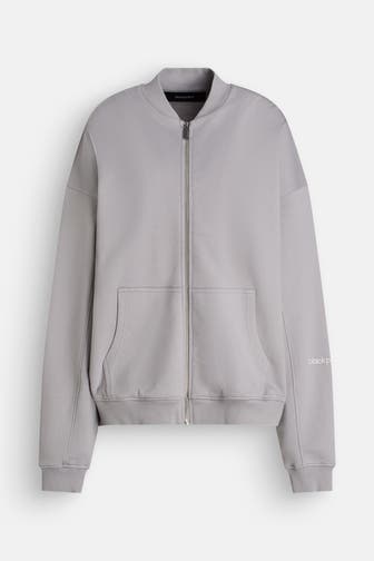 BLACK PALMS Sweatjacke 'Honey' hellgrau