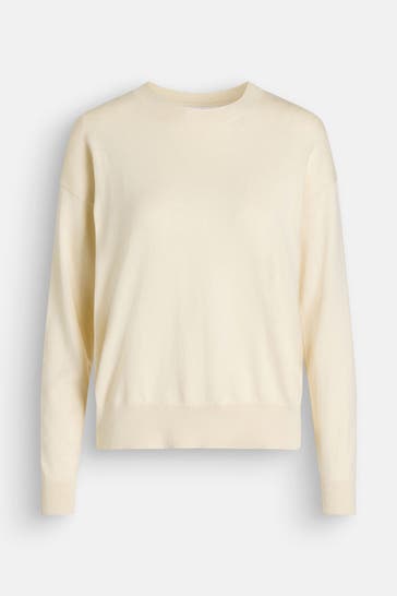 ORGANIC BASICS Strickpullover vanille