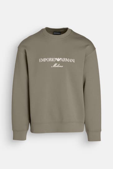 EMPORIO ARMANI Sweatshirt graugrün