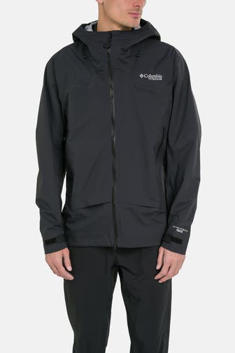 COLUMBIA Hardshelljacke 'Saudan Pro 3L' schwarz