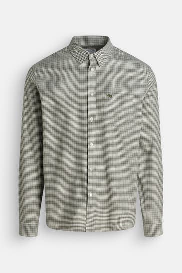 LACOSTE Karohemd zweifarbig