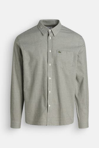 LACOSTE Karohemd zweifarbig