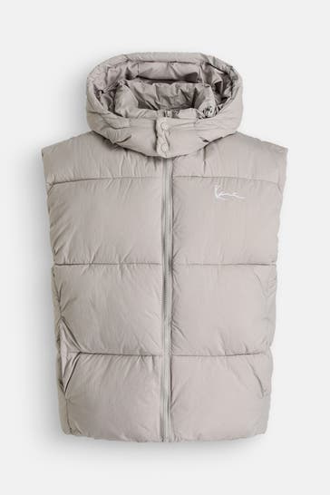 KARL KANI Weste graugrün