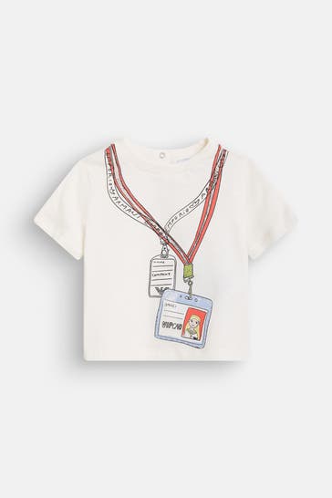 EMPORIO ARMANI T-Shirt beige