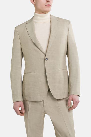 BOSS Wollmix-Sakko beige