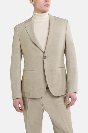 BOSS Wollmix-Sakko beige