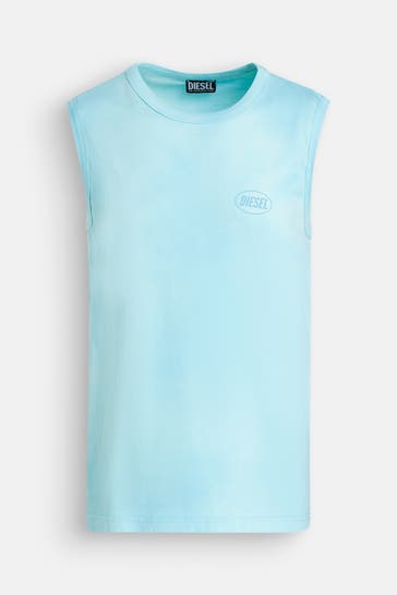 DIESEL Tank Top hellblau