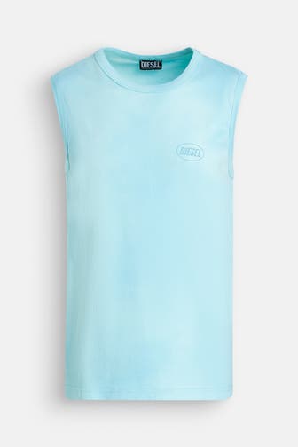 DIESEL Tank Top hellblau