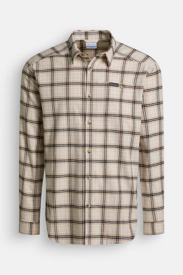 COLUMBIA Karohemd beige