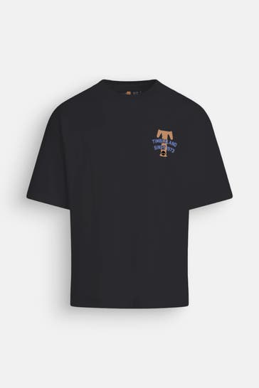 TIMBERLAND T-Shirt 'Big T' schwarz