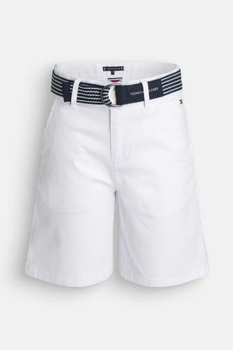 TOMMY HILFIGER Shorts weiß