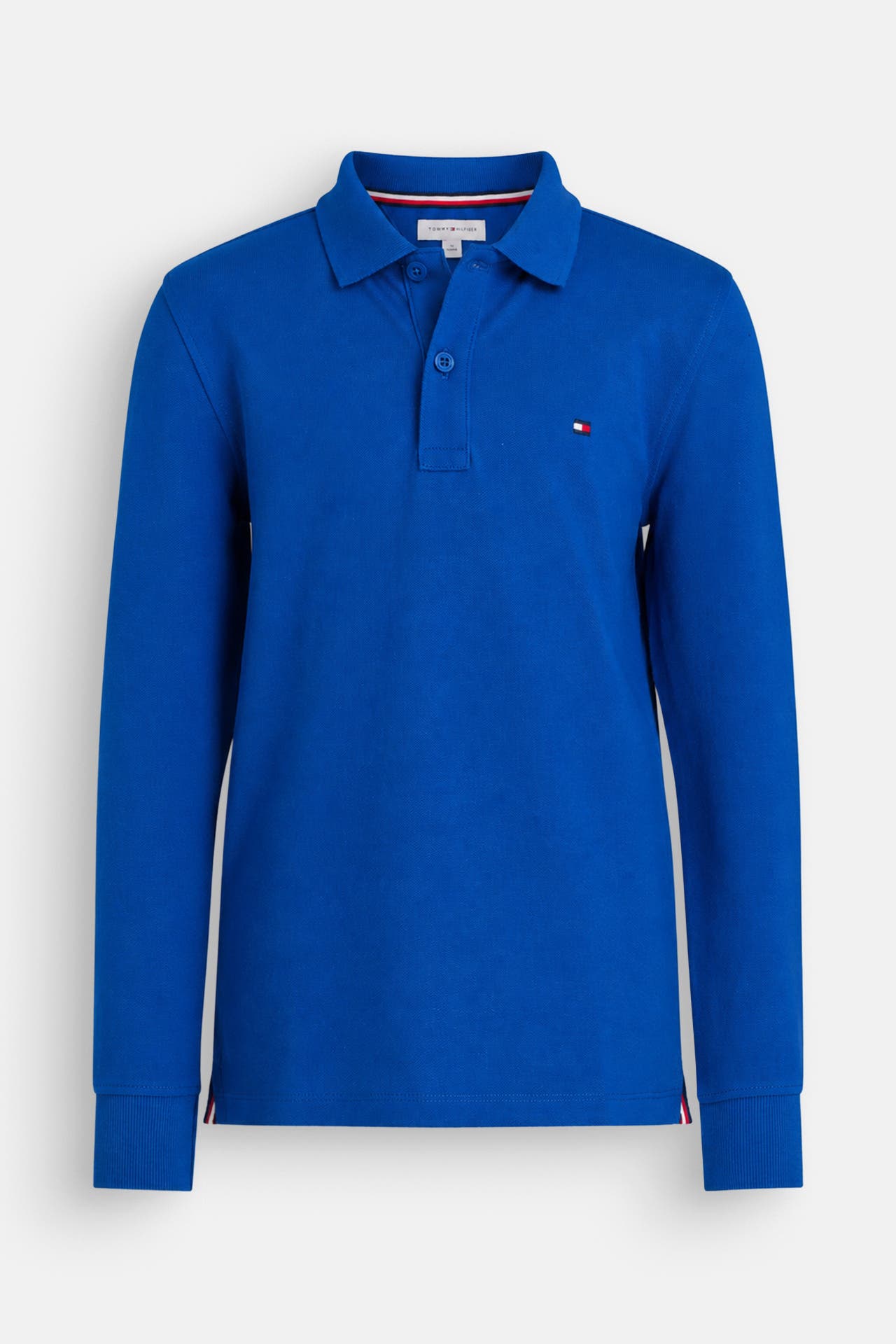 TOMMY HILFIGER Langarm-Polo blau, Bild 1