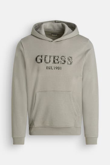 GUESS Hoodie graugrün