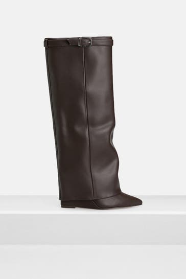 STEVE MADDEN Stiefel 'Corenne' dunkelbraun
