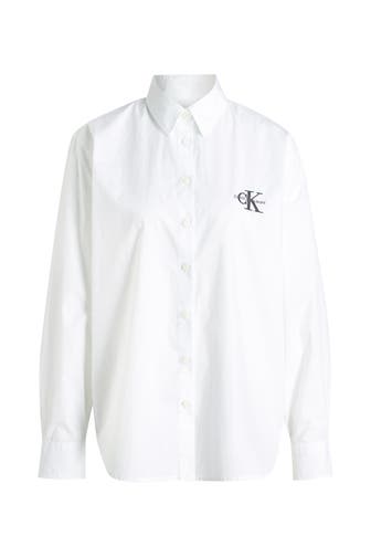 CK JEANS Casual-Bluse weiß