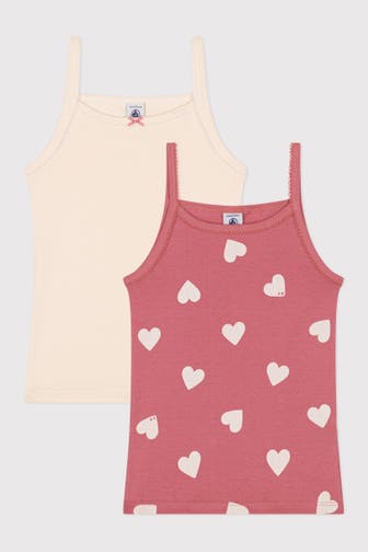 PETIT BATEAU 2er-Pack Unterhemden mehrfarbig