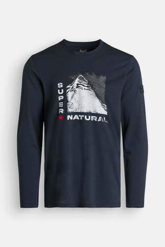 SUPER.NATURAL Baselayer schwarzblau