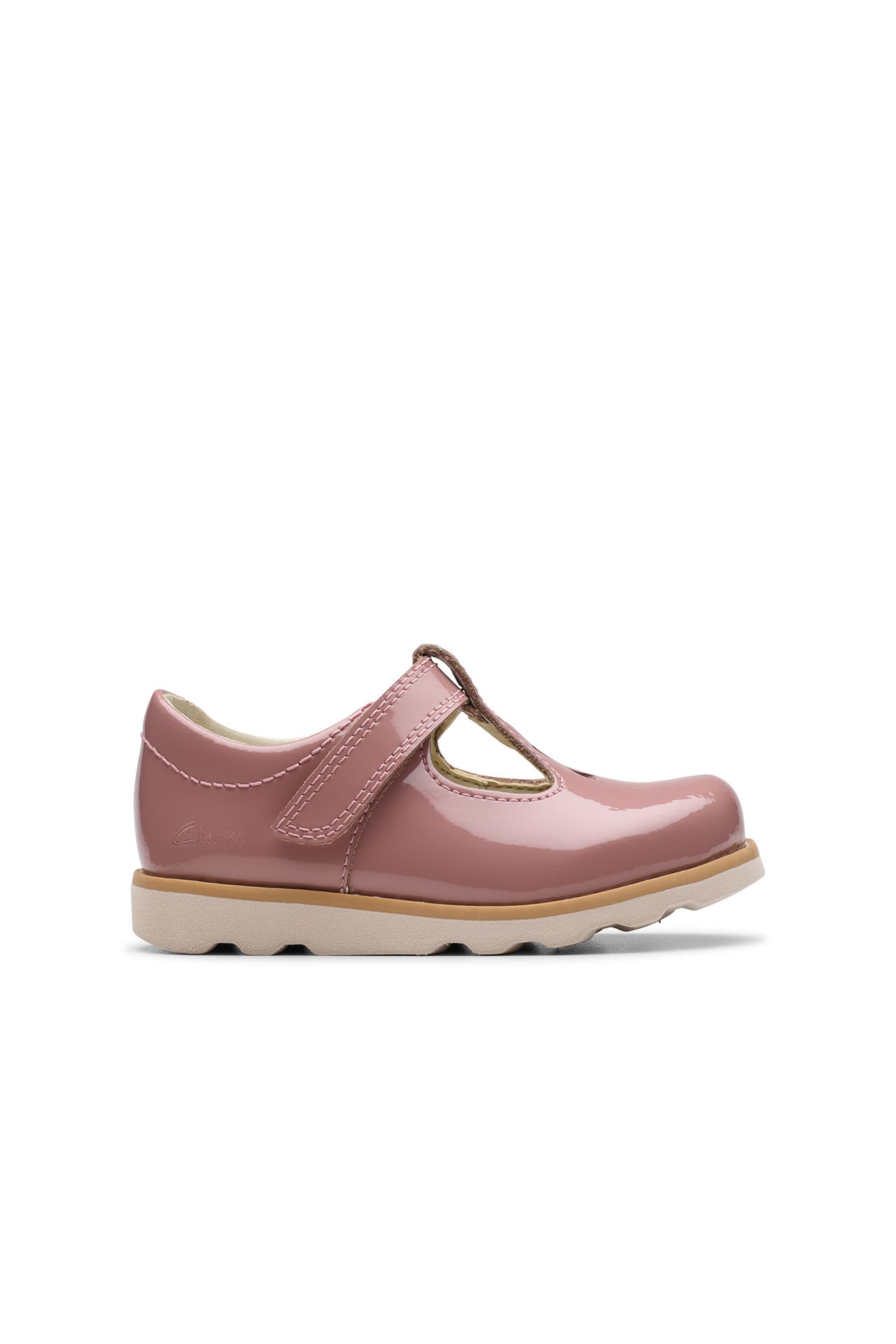 CLARKS Ballerinas 'Crown Teen' altrosa, Bild 1