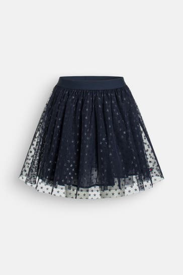 TOMMY HILFIGER Tüllrock 'Foil Star' nachtblau
