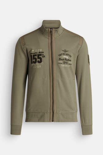 AERONAUTICA MILITARE Sweatjacke oliv