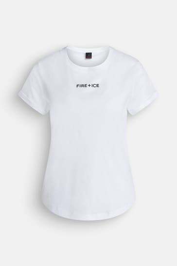 BOGNER FIRE + ICE T-Shirt 'Debra' weiß
