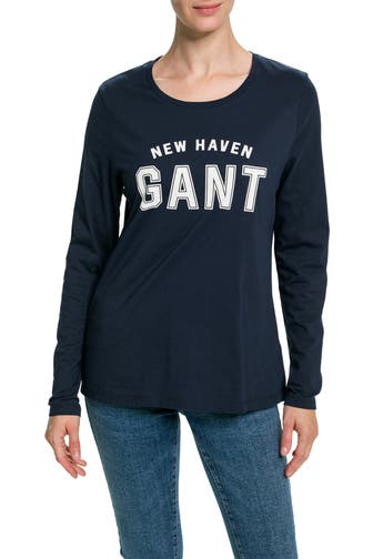 GANT Longsleeve dunkelblau