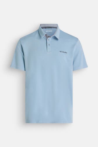 COLUMBIA Polo-Shirt 'Nelson Point' hellblau
