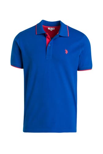U.S. POLO ASSN. Polo-Shirt blau