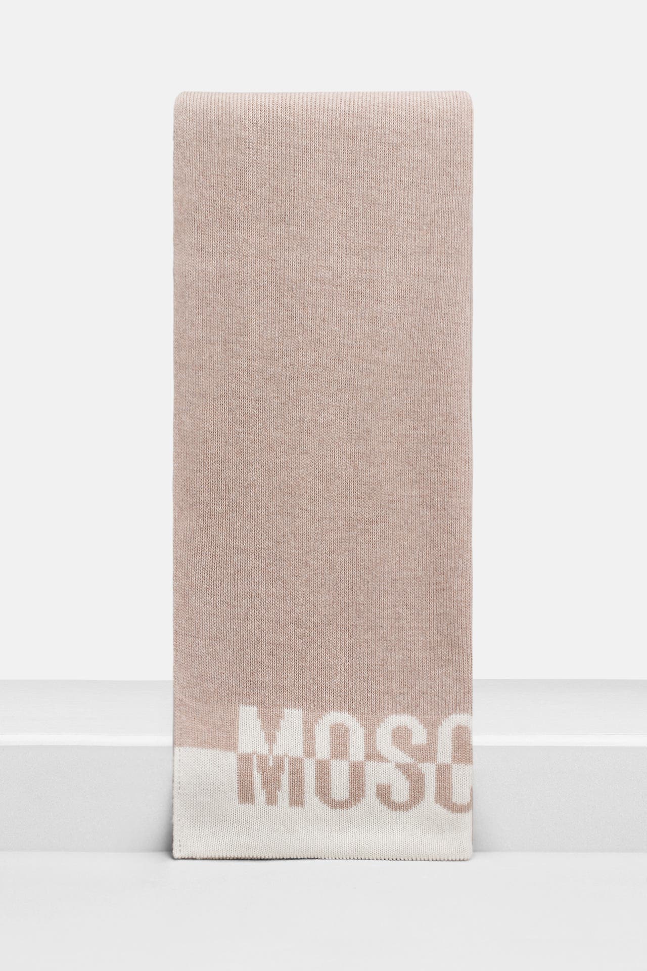 MOSCHINO Wollmix-Schal zweifarbig, Bild 1