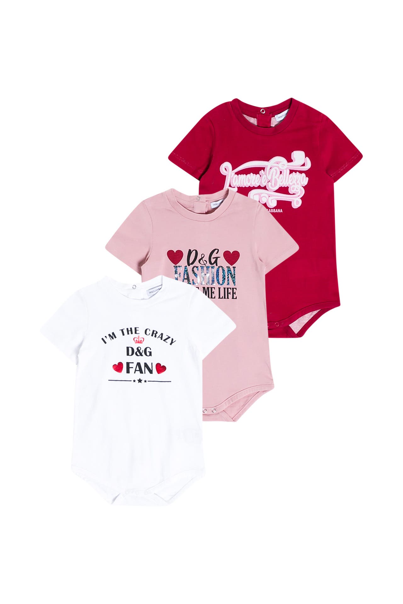 D&G KIDS 3er-Pack Bodys dreifarbig, Bild 1