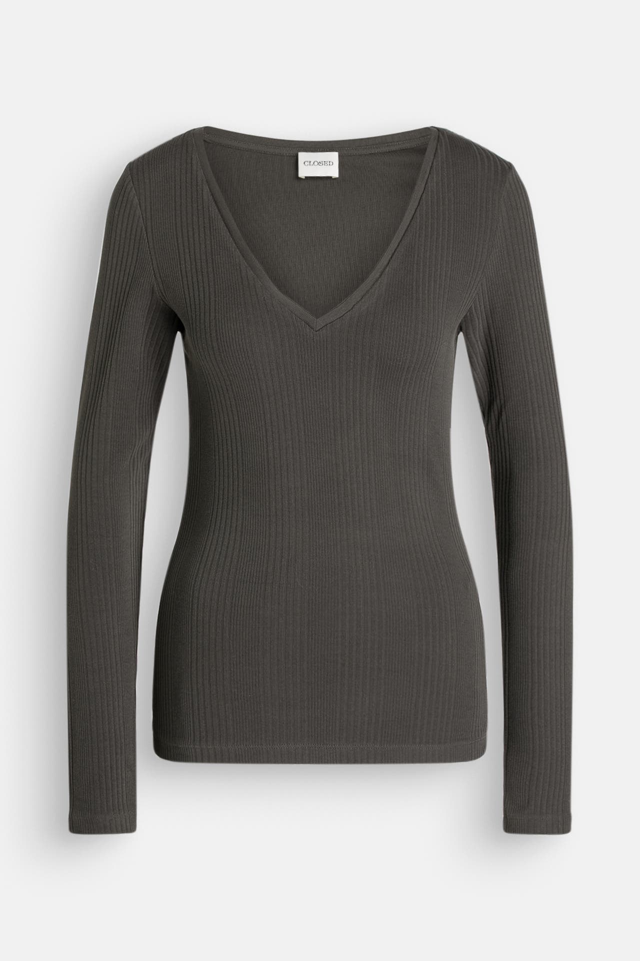 CLOSED Longsleeve dunkelgrün, Bild 1