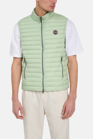 COLMAR Daunensteppweste pastellgrün