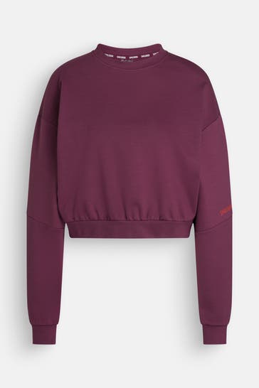 SMILODOX Sweatshirt aubergine