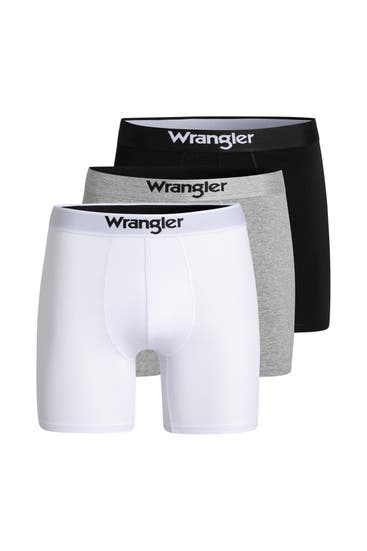 WRANGLER - 3er-Pack Boxer Trunks 'Wilkins' mehrfarbig