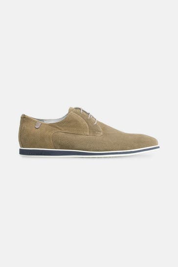 FLORIS VAN BOMMEL Business-Schuhe 'Presli' graubraun