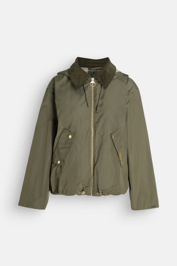 BARBOUR Übergangsjacke 'Weaver Sproof' oliv