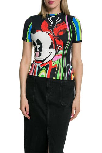 DESIGUAL T-Shirt gemustert