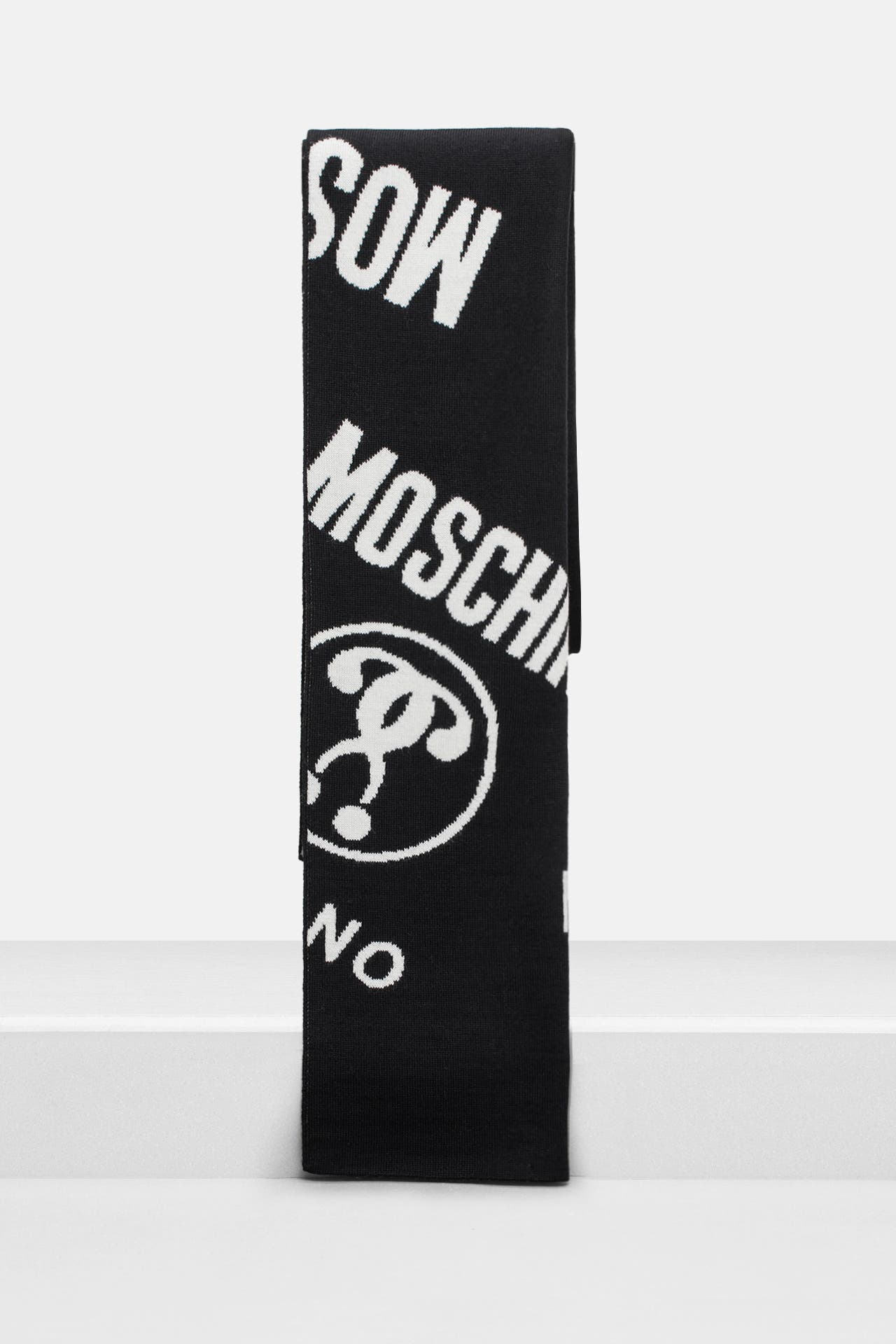 MOSCHINO Wollmix-Schal zweifarbig, Bild 1