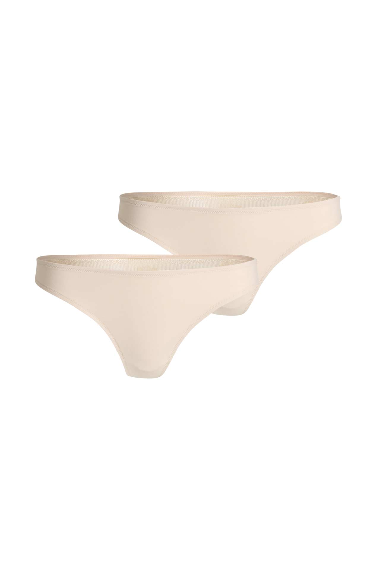 SCHIESSER 2er-Pack Strings beige, Bild 1