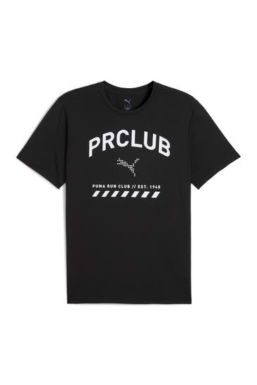 PUMA T-Shirt 'Run Club' schwarz