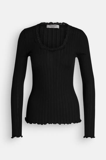 ROSEMUNDE Longsleeve schwarz