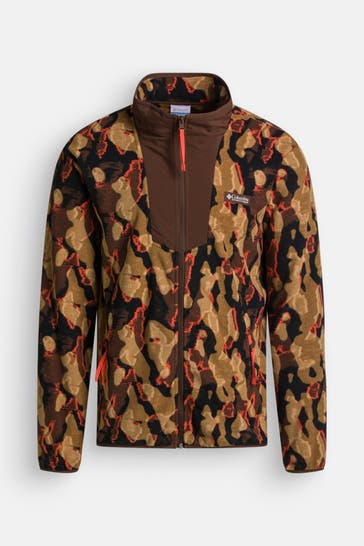 COLUMBIA Fleecejacke 'Sequoia' gemustert