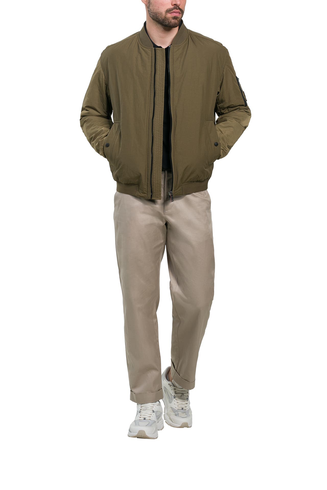 BOSS ORANGE Blouson 'Obright' oliv, Bild 1