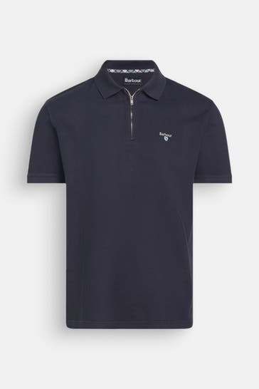 BARBOUR Polo-Shirt navy