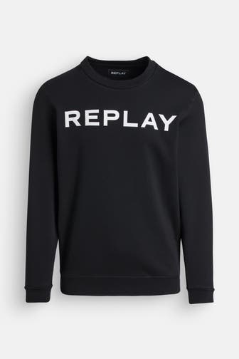 REPLAY Sweatshirt schwarz