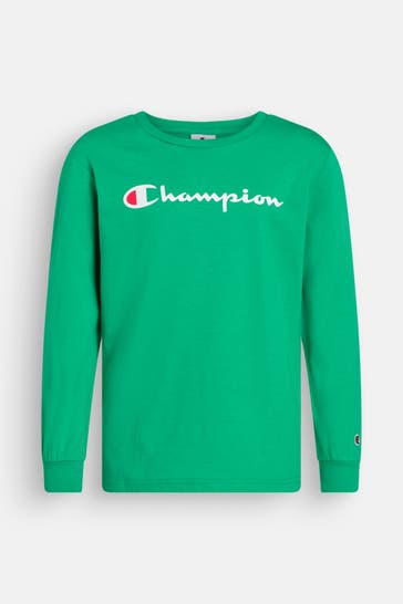 CHAMPION Longsleeve grün