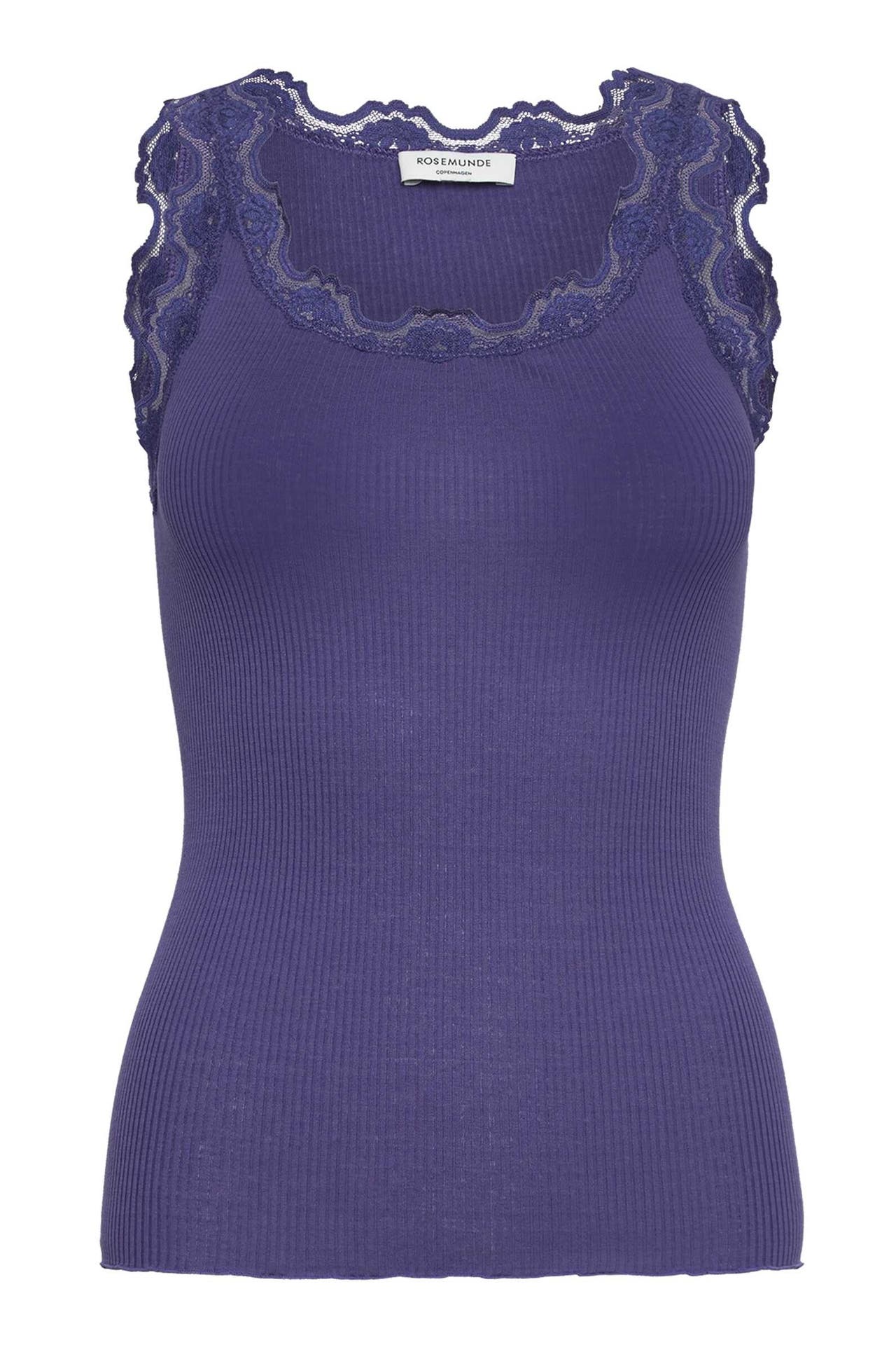 ROSEMUNDE Seidenmix-Top lila, Bild 1